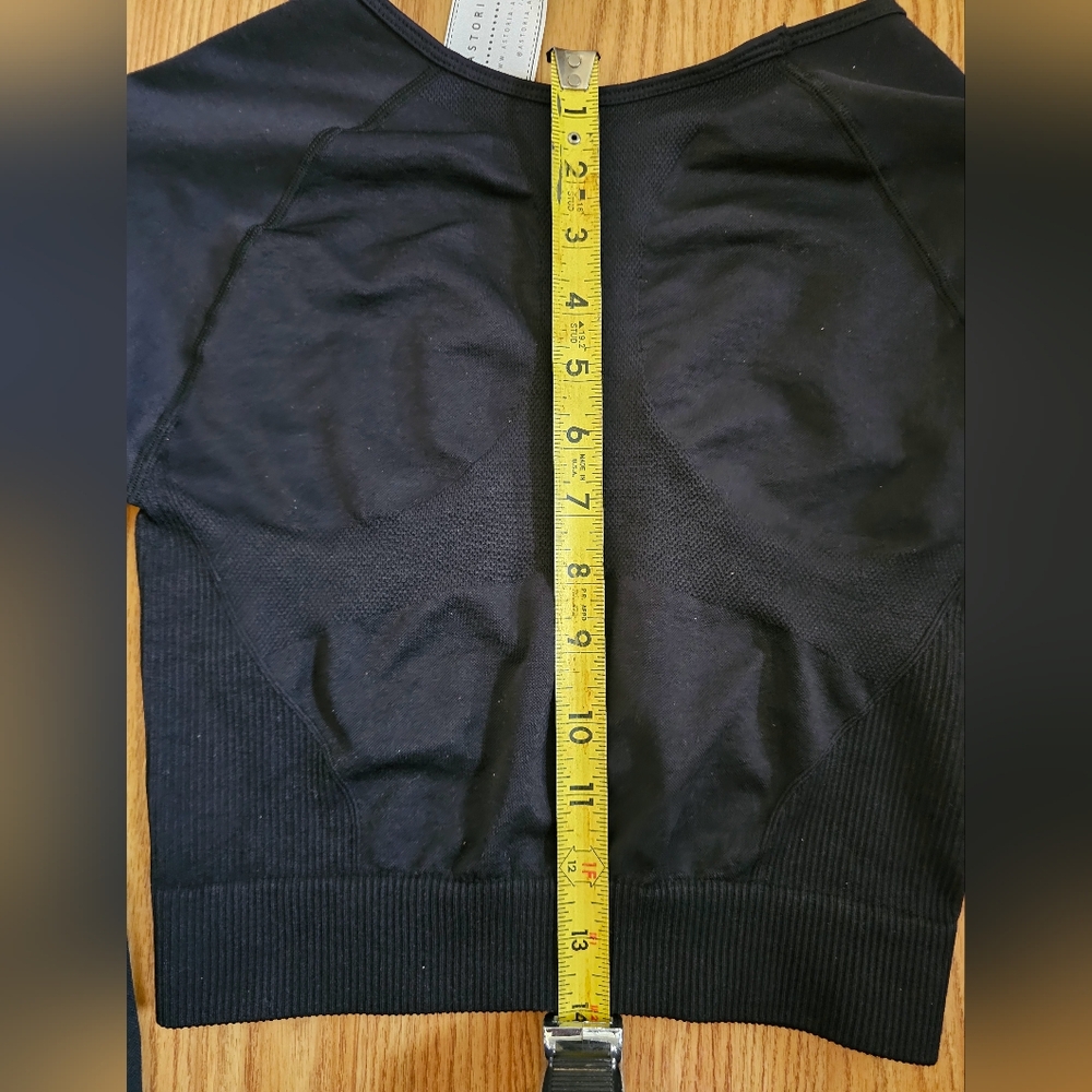 Astoria Activewear Black Workout Top | Women’s Athletic Tank Gym Fitness NWT - Picture 9 of 9